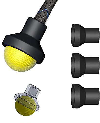 DAZZLEEX 4Pcs Golf Ball Retriever-Telescopic Pick up Scoop Ball Retriever Grabber Claw,Suction Cup Pickup Putter Grip Pickup Tool