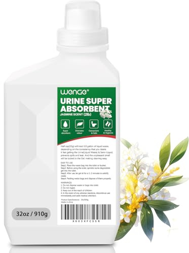 Wenge Urine Super Absorbent Solidifier, 180 Use, Green Jasmine Scent