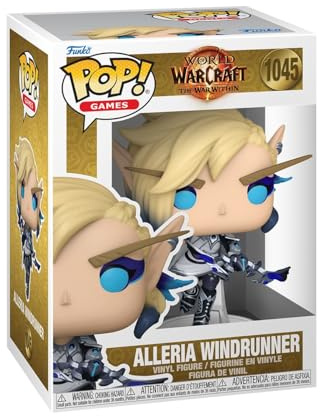 Funko Pop! Games: Wow - Alleria Windtunner Windrunner - World of Warcraft - Vinyl-Sammelfigur - Geschenkidee - Offizielle Handelswaren - Spielzeug Für Kinder und Erwachsene - Video Games Fans