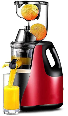 Extracteur de jus, puissant extracteur de jus à mastication, extracteur de jus à pression à froid pour fruits et légumes nutritifs, moteur silencieux facile à nettoyer, extracteur de jus à masticatio