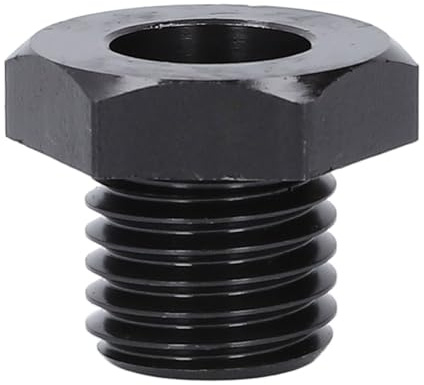 Woodworking Lathe Headstock Spindle Adapter, Steel Thread Chuck Insert Adapter Turning Tool Accessories Converts 3/4in X 16tpi to 1in X 8tpi, Wood Lathe Chuck Spindle Adapter
