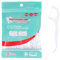 Fils Dentaires 100 Pcs, Fil Dentaire avec Manche, Cure Dent Fil Dentaire, Dental Floss Picks,Porte Fil Dentaire pour le nettoyage des dents