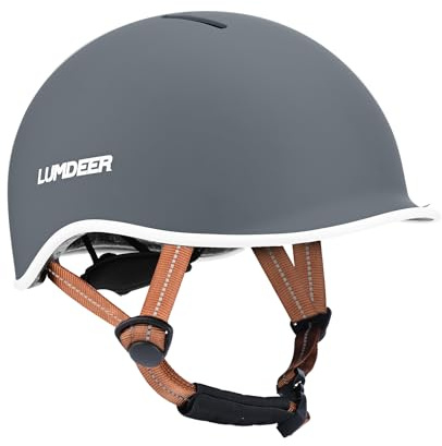 LUMDEER Adult Bike Helmet Retro Women Men Cycling Helmet Commuter
