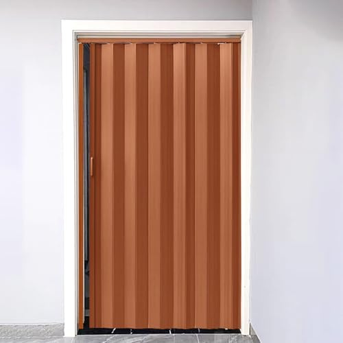 Accordion Door Room Divider - Sliding Folding Door for Invisible Partition in Study Room and Living Room