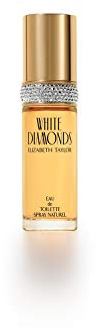 Elizabeth Taylor - White Diamonds, Eau de Toilette para Mujer, en Spray, Aroma Floral, Perfume Rico y Lujoso, a base de Notas Vivificantes - 30 ml