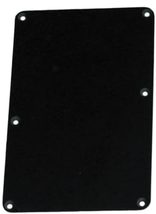 Tremolo Spring Cover No String Holes Black 1-ply Allparts PG-0576-023