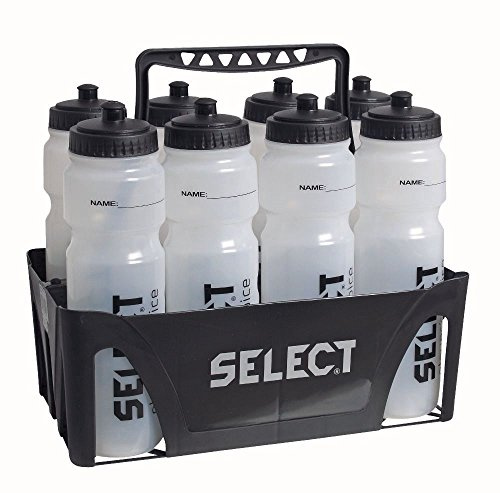 Select Trinkflaschenhalter f. 8 Flaschen schwarz, One Size Ohne Geschlecht