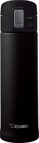 Zojirushi Stainless Steel Leak Proof Vacuum Insulated Travel Mug, 480 ml, Black