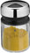 WMF Depot Universalstreuer 100ml, mit Aromadeckel, Gewürzglas grobes Streubild, Glas, Cromargan Edelstahl, spülmaschinengeeignet