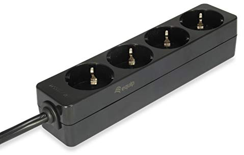 REGLETA 4 TOMAS EQUIP IEC320 CONECTOR A 4 SCHUKO