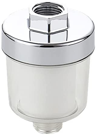 Sedimentfilter Dusche, 1Mikron, entfernt Rohrablagerungen, Sand und Rost, kompakt und ergiebig,1/2 Zoll Anschluss