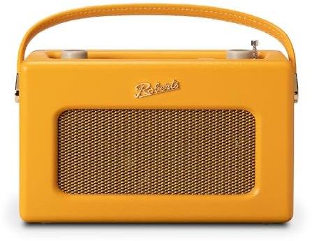 Roberts Revival iSTREAML FM/DAB/DAB+/INTERNET Digital Radio with Bluetooth, Sunburst Yellow