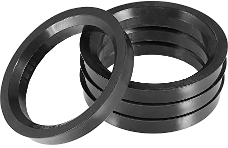 X AUTOHAUX 4pcs Bague de Centrage Jante 70.1mm à 57.1mm Universel Voiture Moyeu Centrique Anneaux