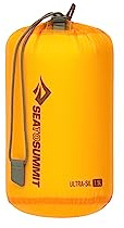Sea to Summit Ultra-SIL Stuff Sack, Ultralight Outdoor and Travel Storage, 1.5 Liter, Zinnia Yellow