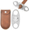 Cigar Cutters, Cigar Tools, Cigar Accessories, Can Cut Cigars Precisely, Compatible with Most Cigar Sizes, As a Gift for Cigar Lovers on Birthdays, Anniversaries, Comes with 1 Leather Storage Bag