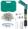Ronghaonan Nagelpistole Kit mit 110pcs Nägeln, Beton Nagelpistole, 5-Speed verstellbare manuelle Stahl Nagelpistole, tragbare Nagelpistole Kits Werkzeug