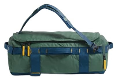 The North Face Unisex Base Camp Voyager 32L Duffel, Duck Green/Shady Blue