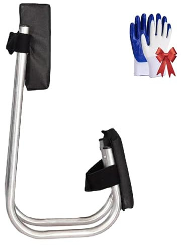 Knee Seat for Gardening, Kniehilfe FüR Gartenarbeit, Kniesitz FüR Die Gartenarbeit, Kniebank FüR Garten Arbeit Mit Aufstehhilfe, Knieschiene Mit Sitz, Knieschoner Arbeiten Garten (Schwarz)