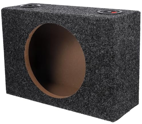 ROMISBABA Box Audio Per Auto Cassa Subwoofer in Legno 8 Pollici Design Sigillato Per Migliorare i Bassi, Compatibile Veicoli e Camion, Per Appassionati Audio e Fai Da Te