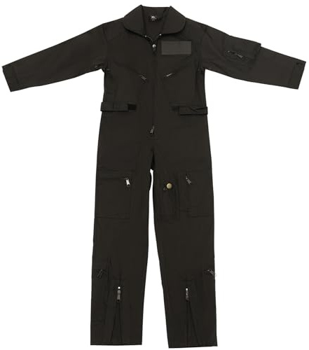 Rothco Kids Flightsuit (Black, Large)