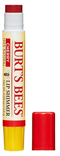 Burt's Bees 100% Natural Lip Shimmer, Cherry, 2.6g