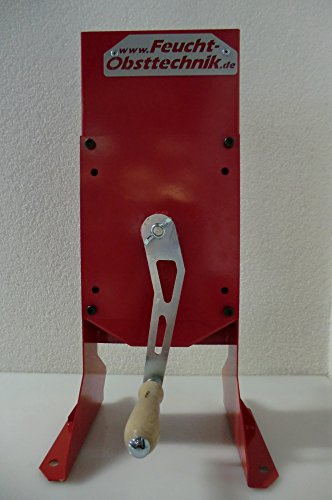 KNACKI Junior - Walnuss Knackmaschine - Wal Man - das Original Made in Germany Der Profi Nussknacker zum einfachen knacken von Haselnüssen (Model 2015 Vito) Rot