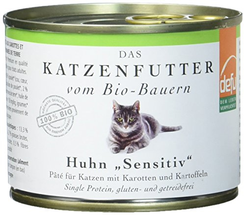 defu Katze Huhn Sensitive Pâté, 200 g (12er Pack)