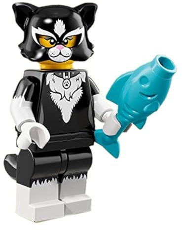 LEGO #12 71021 SERIES 18 CAT SUIT GIRL MINIFIGURE