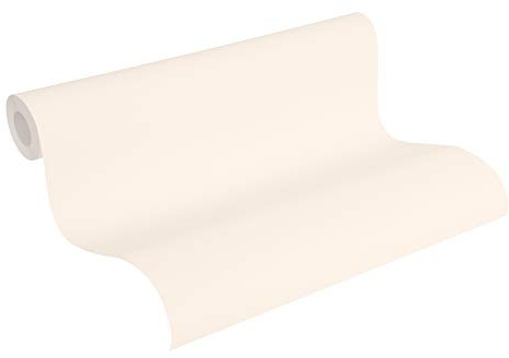 A.S. Création Vliestapete Scandinavian 2 Tapete Uni 10,05 m x 0,53 m rosa creme Made in Germany 367914 3679-14