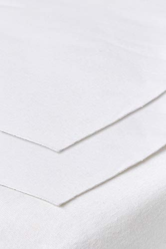 Meyco Betteinlage Molton 2er Pack 50x90cm Matratzenschoner Matratzenschutz | 100% Baumwolle - Oeko Tex Zertifiziert - Bettauflage - PU Schicht - feuchtigkeitsabsorbierend & wasserresistent - waschbar