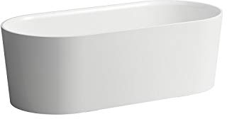 Laufen Badewanne VAL 1600x750x520 freistehend oval weiß