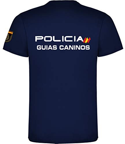 Camsieta Policia Nacional Guías Caninos (U.E.G.C) (AZUL MARINO, S)