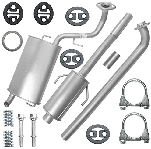 Ferroz Auspuff Auspuffanlage Schalldämpferset für Toyota Corolla Verso 3 III 1.6i 1.8i