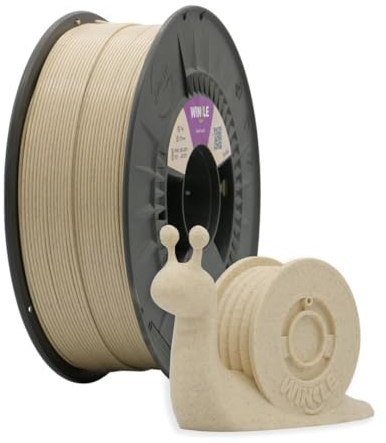 WINKLE PLA HD Texturieren Filament 1.75mm Sand, 1kg Spule, 3D Drucker Filament Kompatibel mit FDM Druckern, 3D-Druckmaterialien, Maßgenauigkeit +/- 0.05mm, Leicht zu Bedrucken