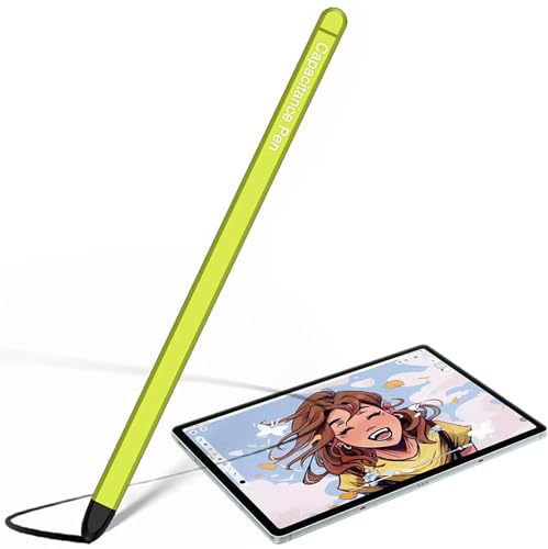 Fold5 Stylus Pen, Samsung s pen pro replacement, Tablet Pen for All Touch Screens Input Pens pad pen for Samsung Tab A9+ Compatible with Pads/Tablets/Galaxy/Lenovo/Android/iOS-Green