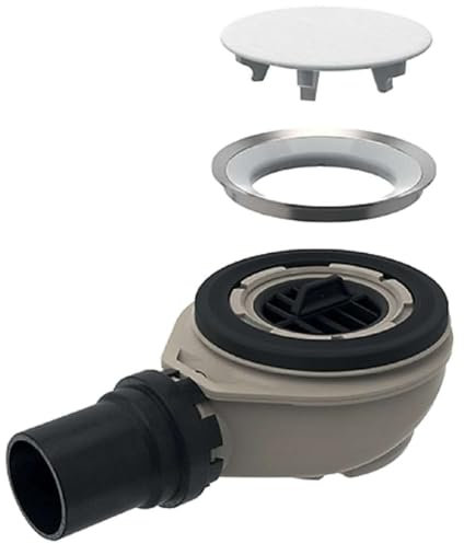 Geberit Duschwannenablauf für Duschfläche Setaplano, Sperrwasserhöhe 30 mm, 154.022.00.1