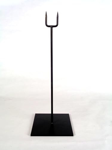 Calaoshop All metal stand for wooden mask, 4 heights to choose (Base M, height 42 cm)
