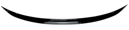 Alerón Techo Ventana Trasera para BMW para Serie 3 E90 320d 320i 330i Sport 2004-2011 Alerón Trasero para Maletero Coche Auto Spoiler ala del Alerón Trasero(Negro)