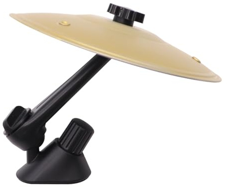 Gorise Platillo a prueba de golpes, ventilación de platillo, fácil instalación, resistente, afinación de batería, hace que la conducción sea más agradable, dorado