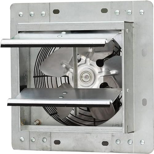 OWOHYG Ceiling Ventilation | 7 Shutter Exhaust Fan, for Basement Home Bathroom Strong Wall Attic Kitchen Exhaust Fumes
