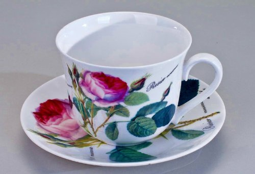Jumbotasse Redoute Rose Roy Kirkham 420ml
