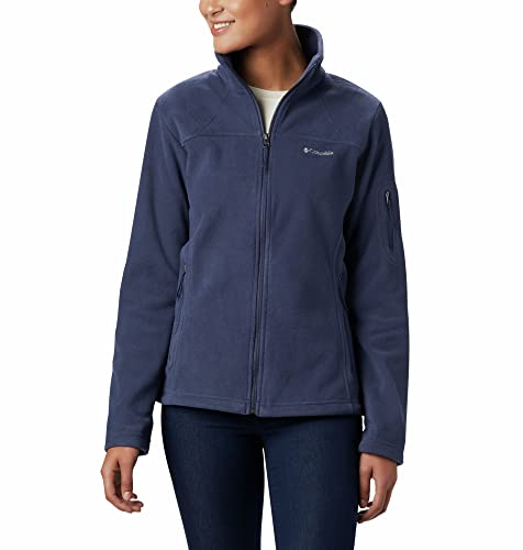 Columbia Fast Trek Jacket, Veste Polaire Entièrement Zippée Femme, Nocturnal, Taille M