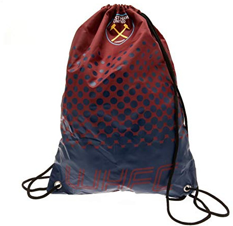 West Ham United F.C. Gym Bag Official Merchandise