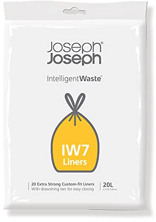 Joseph Joseph IW7 Sacs Poubelles de 20 litres (Paquet de 20)