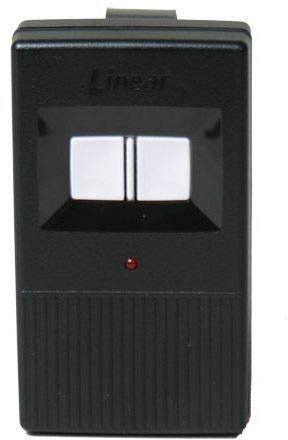 Linear DT2A 2-Button Visor Gate Garage Door Opener Remote Control 8 DIP Code Switch Part Number DNT00017A 310MHz for The Linear Delta-3 Or Moore-O-Matic Code Switch Radio Receivers