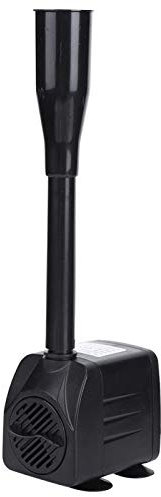 Niiyen Aquarium Tauchpumpe, 3 in 1 1000l/h 15w Aquarium Aquarium Tauchpumpe mit Licht, für kleine und mittlere Aquarien, Tischbrunnen, Wassergärten(EU-Stecker 220V)