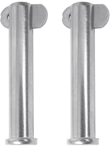 Klappbolzen Steckbolzen Klappnasenbolzen Sicherungsbolzen Sicherungsstift - 8mm x 28mm x 2 Stück Federsplint Splintbolzen Bolzen Sicherungssplint Klappbolzen Sicherung Edelstahl V2A von PRIOstahl