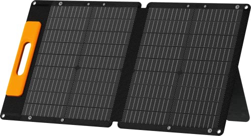Wonder Full Energy - Panneau Solaire Portable 120W pour Centrale Electrique - Chargeur Solaire Pliable - Indice d'Étanchéité IP65, pour l'Extérieur, en Camping