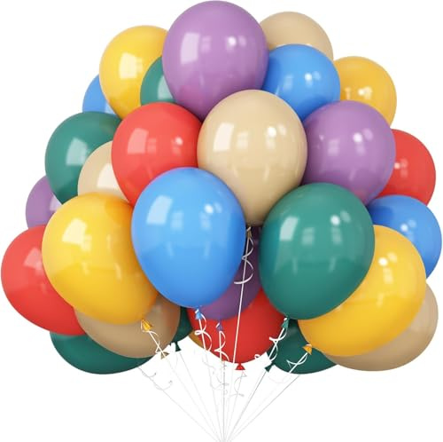 Colorful Balloons Rainbow Assorted Color Latex Balloons Set 60pcs 12inch Blush Blue Nude Light Purple Orange Yellow Helium Mixed Colored Balloon Boho Birthday Party Decoration Here Comes the Son