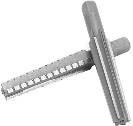 2-teiliges HSS MT2 Kegelreibahlen-Fräser-Set, Bohr-Fräsmaschinen-Reibwerkzeug, Schnellarbeitsstahl, /rau, Maschinenreibahle mit Kegelform, für Bohrungsbearbeitung,